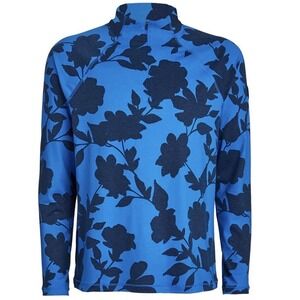 NWT G/Fore Luxe 1/4 Zip Golf Pullover Mid Layer Racer Blue G4MF23K123C Men's XL